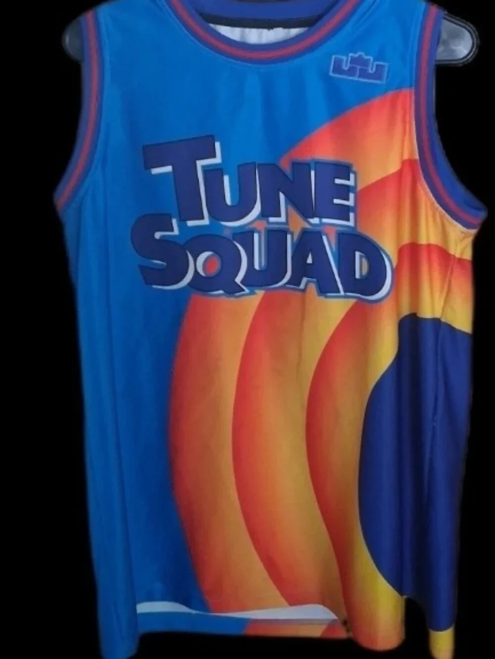 Mystery Sports Card With Lebron James Space Jam Youth Xl Jersey